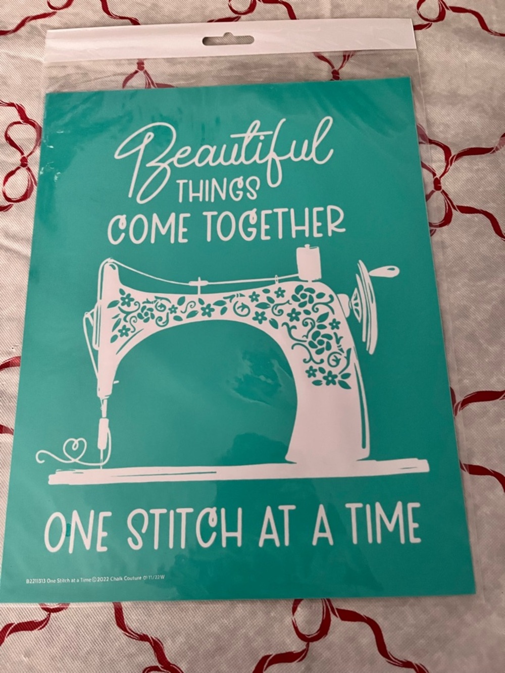 Chalk Couture DYI Transfer - "Beautiful Things Come Together"